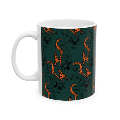Newcastle Seahorse Ceramic Mugs (11oz/15oz)