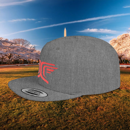 Winged DC Flat Bill Snapback