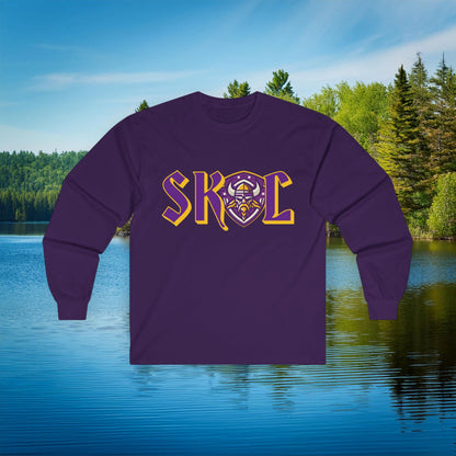Minnesota Football SKOL Logo Long Sleeve Tee