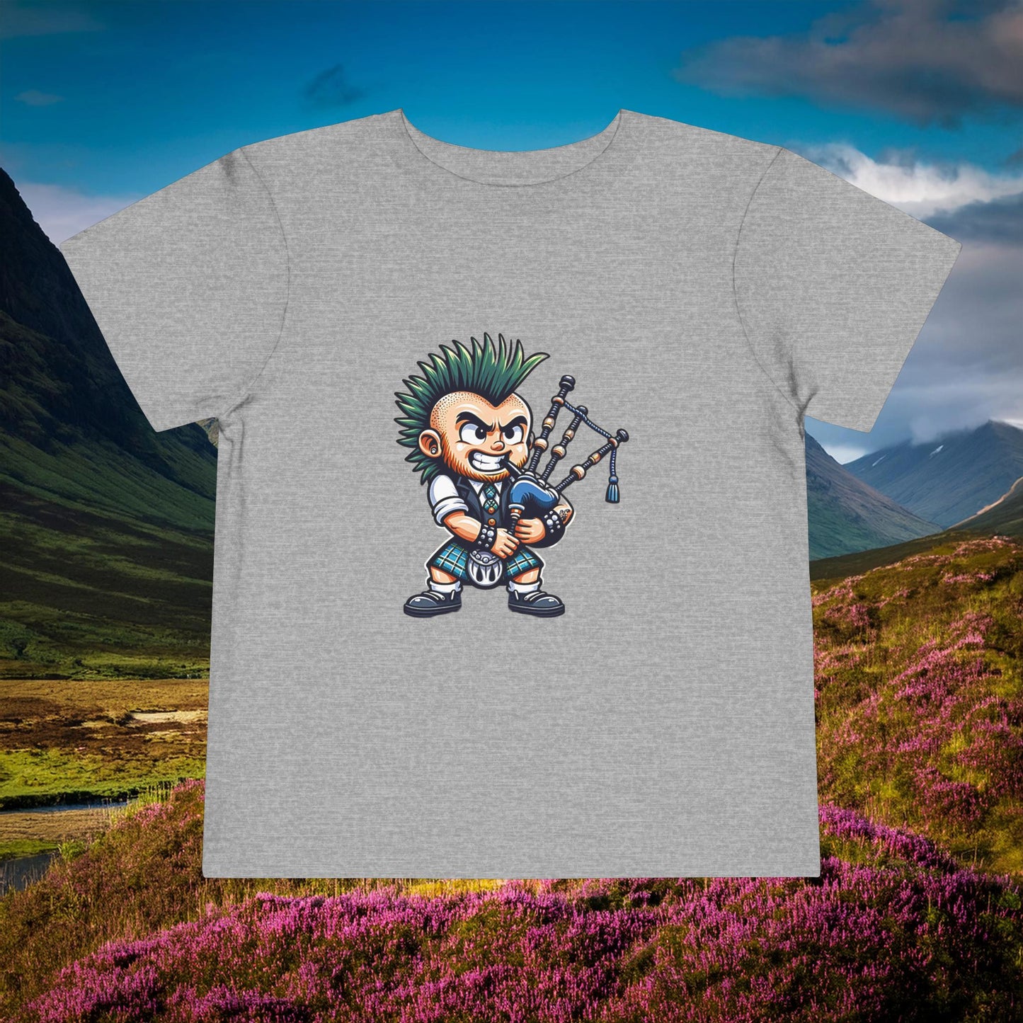 Scottish Punk Rock Toddler Tee