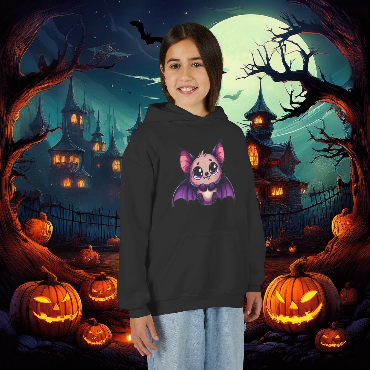 Little Bat Youth Hoodie
