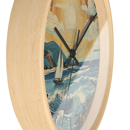 Sailing Weather Wall Clock
