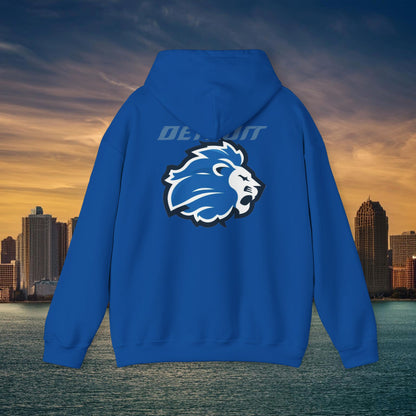 Detroit Football Logo Hoodie