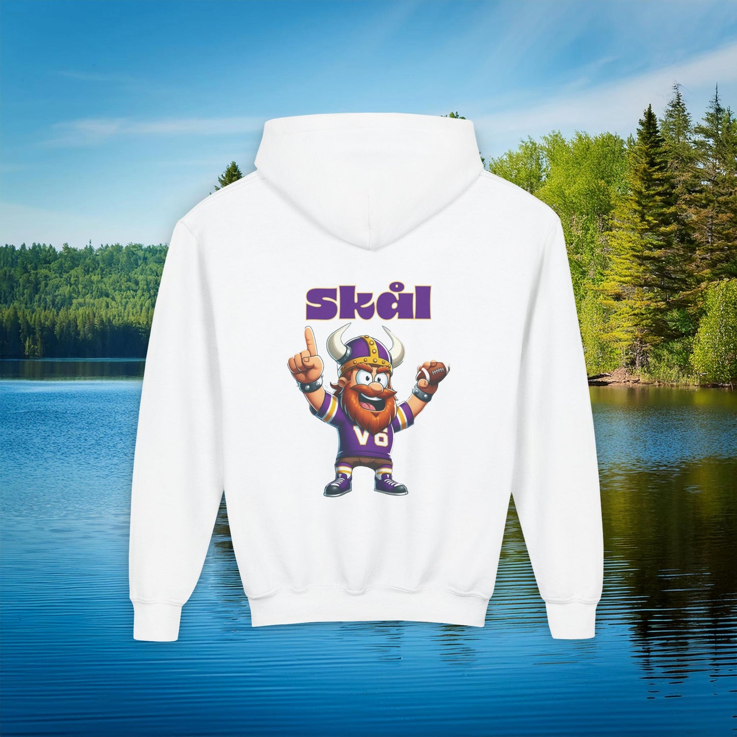 Minnesota Football Skol Youth Hoodie