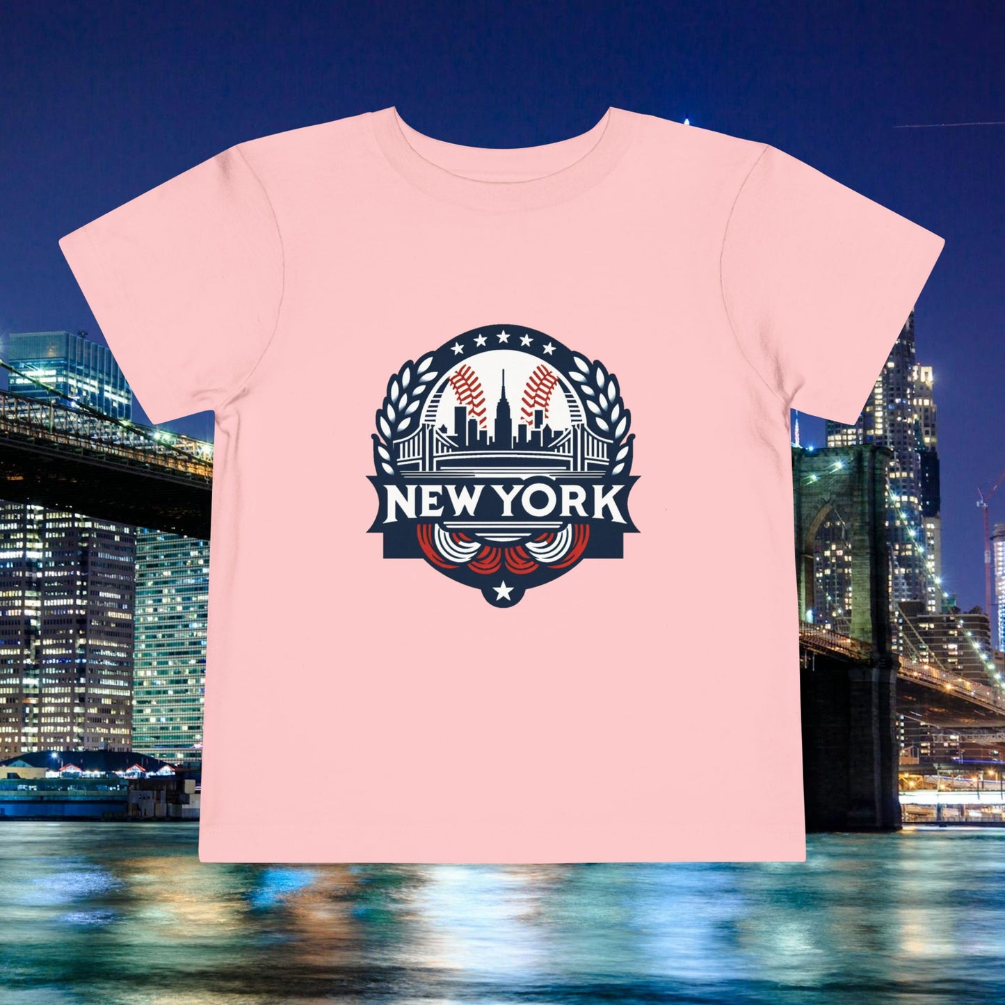 New York Bronx Baseball Toddler Tee