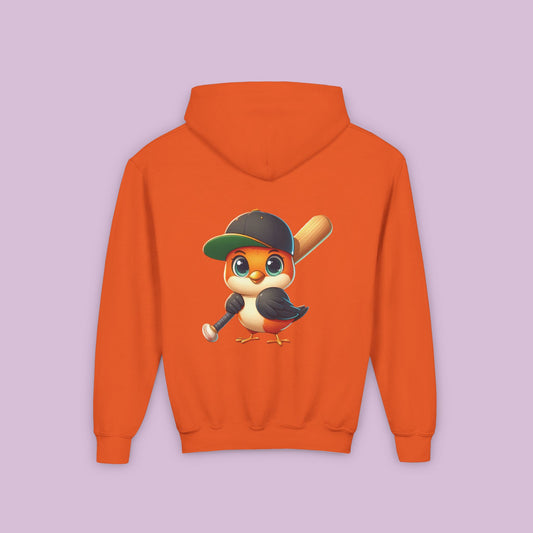 Baltimore Baseball Little Oriole Youth Hoodie