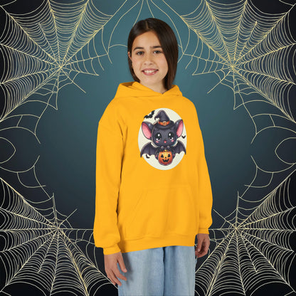 Trick or Treat Bat Youth Hoodie