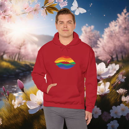 Rainbow Kiss Unisex Hoodie