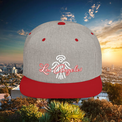LA Angel Flat Bill Snapback