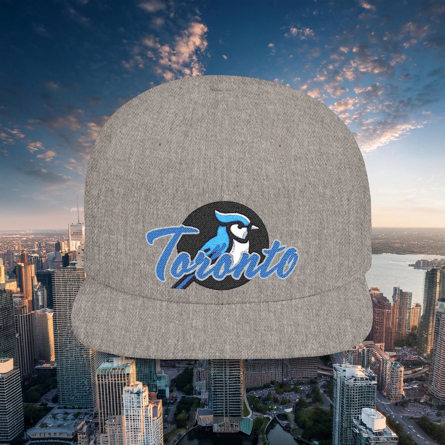 Toronto Baseball Flat Bill Snapback