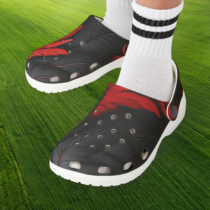 DC United Feather Kid's Foam Clogs