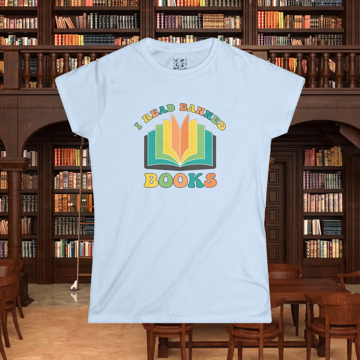 I Read Banned Books Women's Softstyle Tee