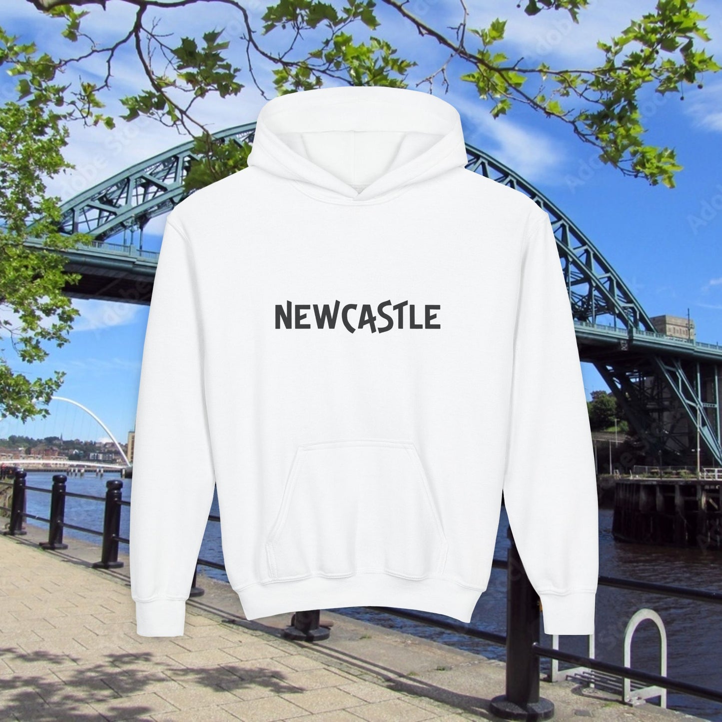 Newcastle United Little Magpie Youth Hoodie