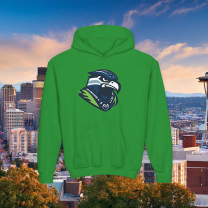Seattle Football Crest Youth Hoodie