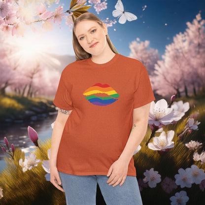 Rainbow Kiss Tee