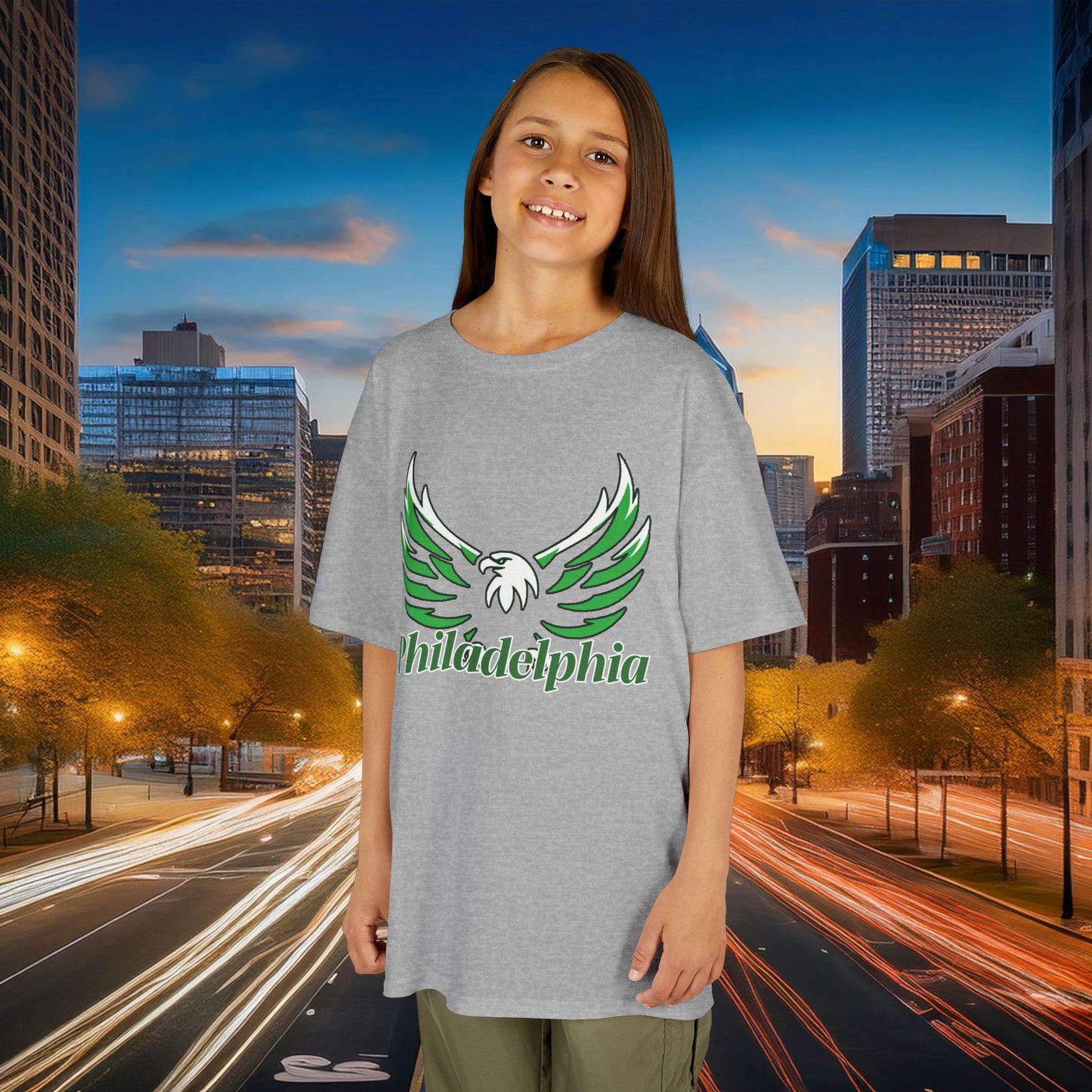 Philadelphia Eagle Logo Kids Tee