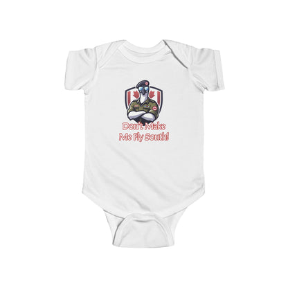 Canadian Goose "Don't Make Me Fly South" Infant Bodysuit