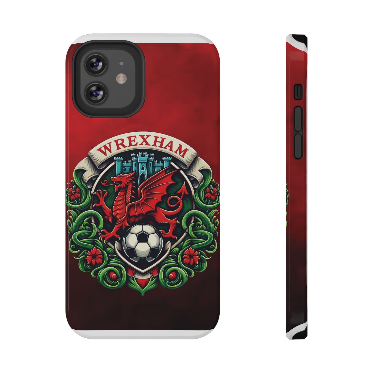 Wrexham Crest Impact-Resistant Cases