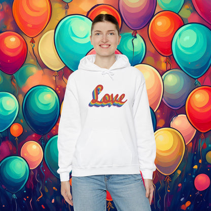 Rainbow Love Unisex Hoodie