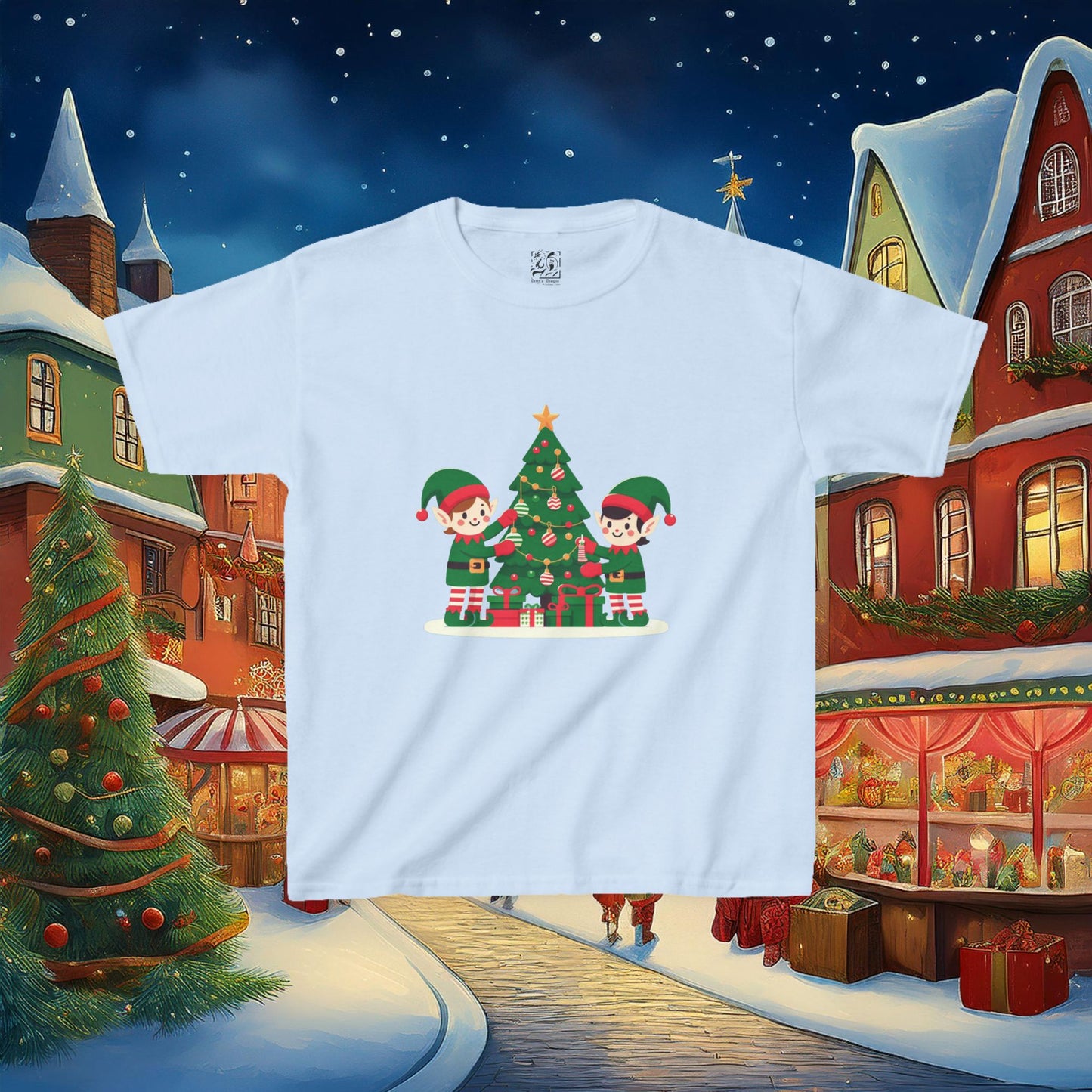 Christmas Elves Kids Tee