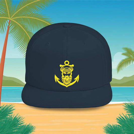 Old Salt Flat Bill Snapback