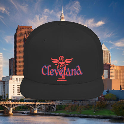 Cleveland Red Guardian Flat Bill Snapback