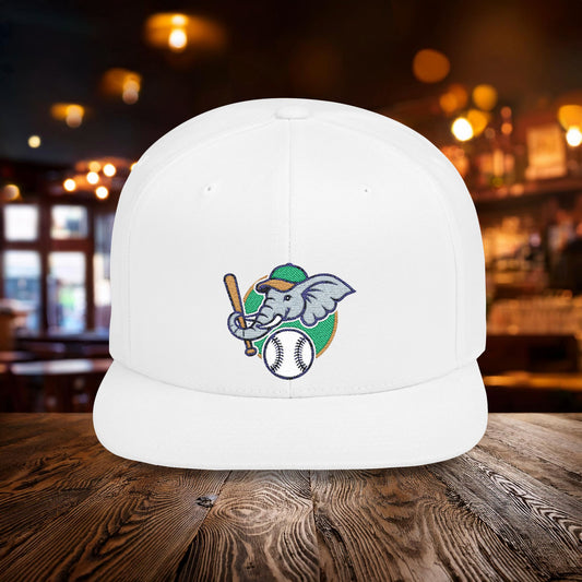 A's Elephant Flat Bill Snapback