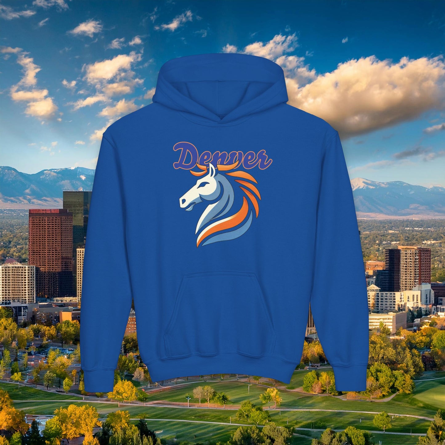 Bronco Youth Hoodie