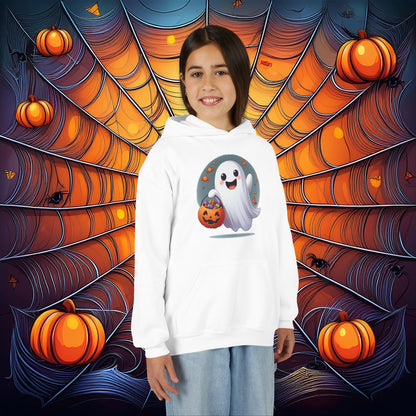 Trick or Treat Ghost Youth Hoodie