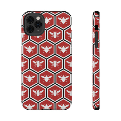 Honeycomb Bee Impact-Resistant Phone Case