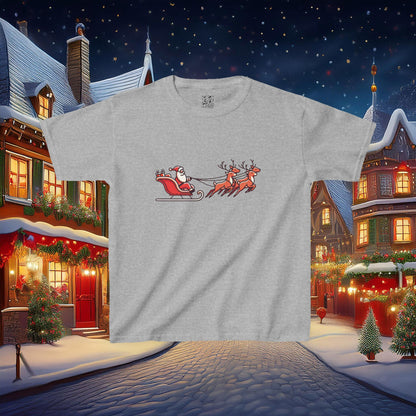 Santa's Sleigh Kids Tee