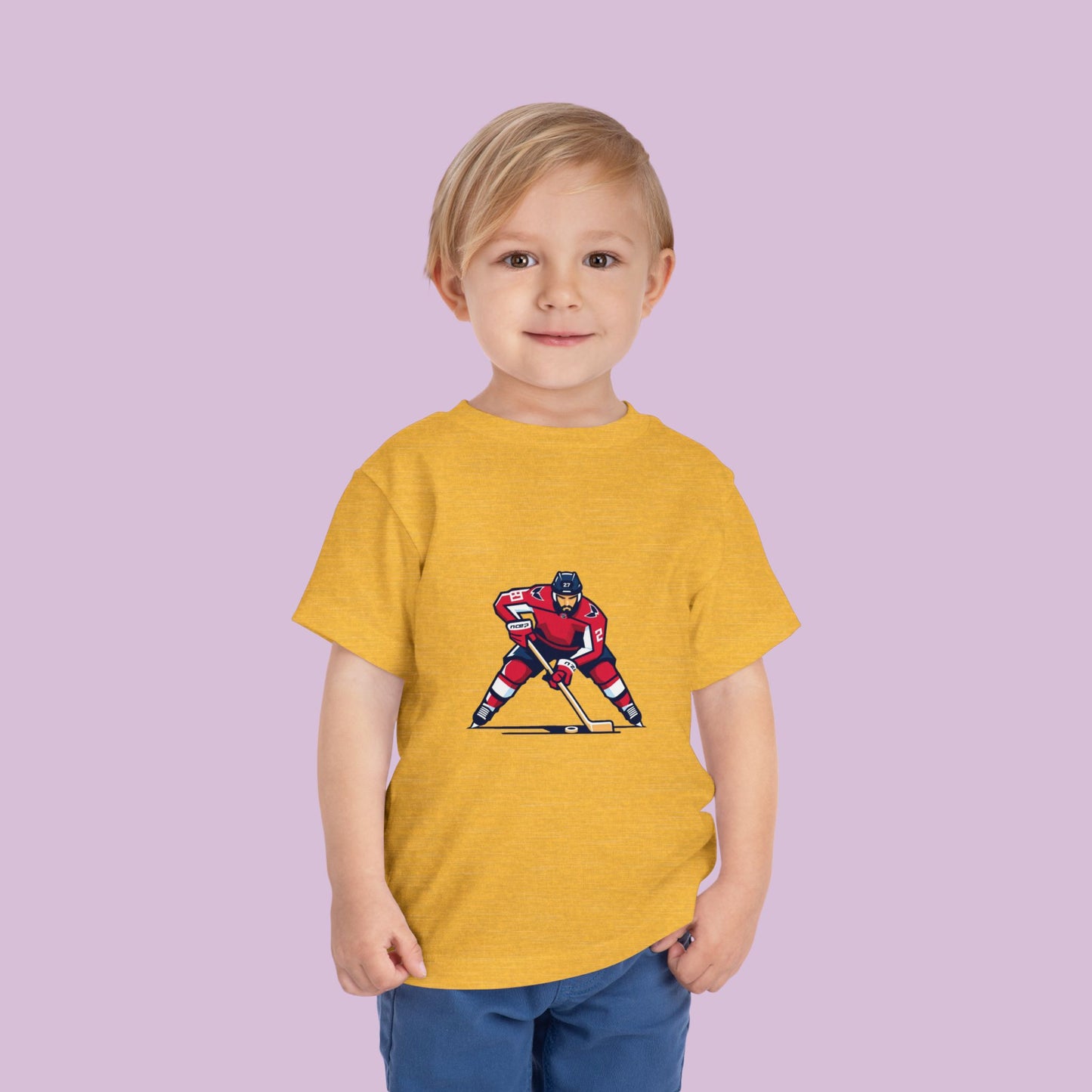 Washington Hockey Player Toddler Tee