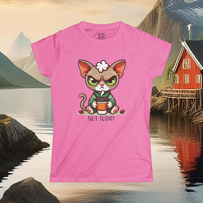 Cranky Cat Women's Softstyle Tee
