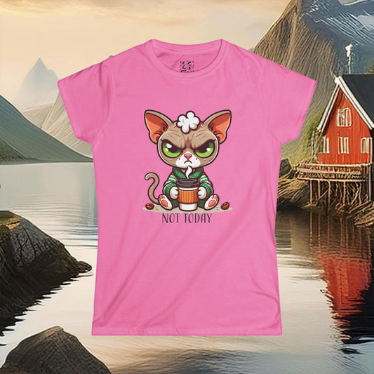 Cranky Cat Women's Softstyle Tee