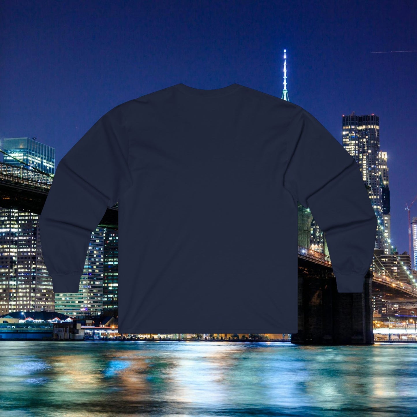 New York Bronx Baseball Long Sleeve Tee