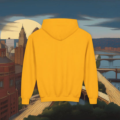 Mini Pittsburgh Football Player Youth Hoodie