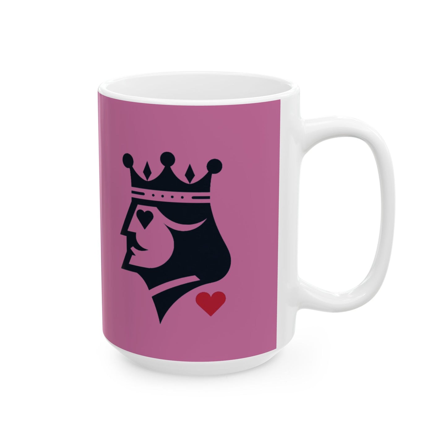 King of Hearts Ceramic Mugs (11oz\15oz)