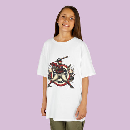 Washington Baseball At Bat Kids Tee