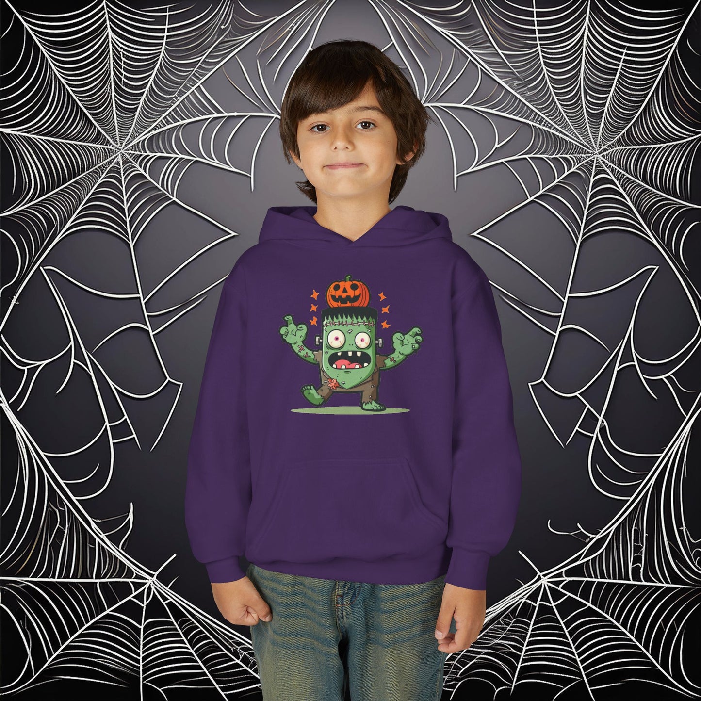 Little Frankenstein's Monster Youth Hoodie