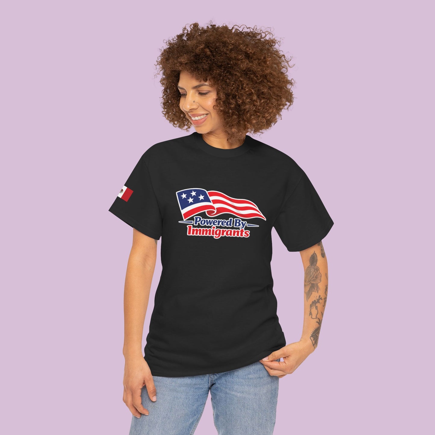 Powered By Immigrants Tee