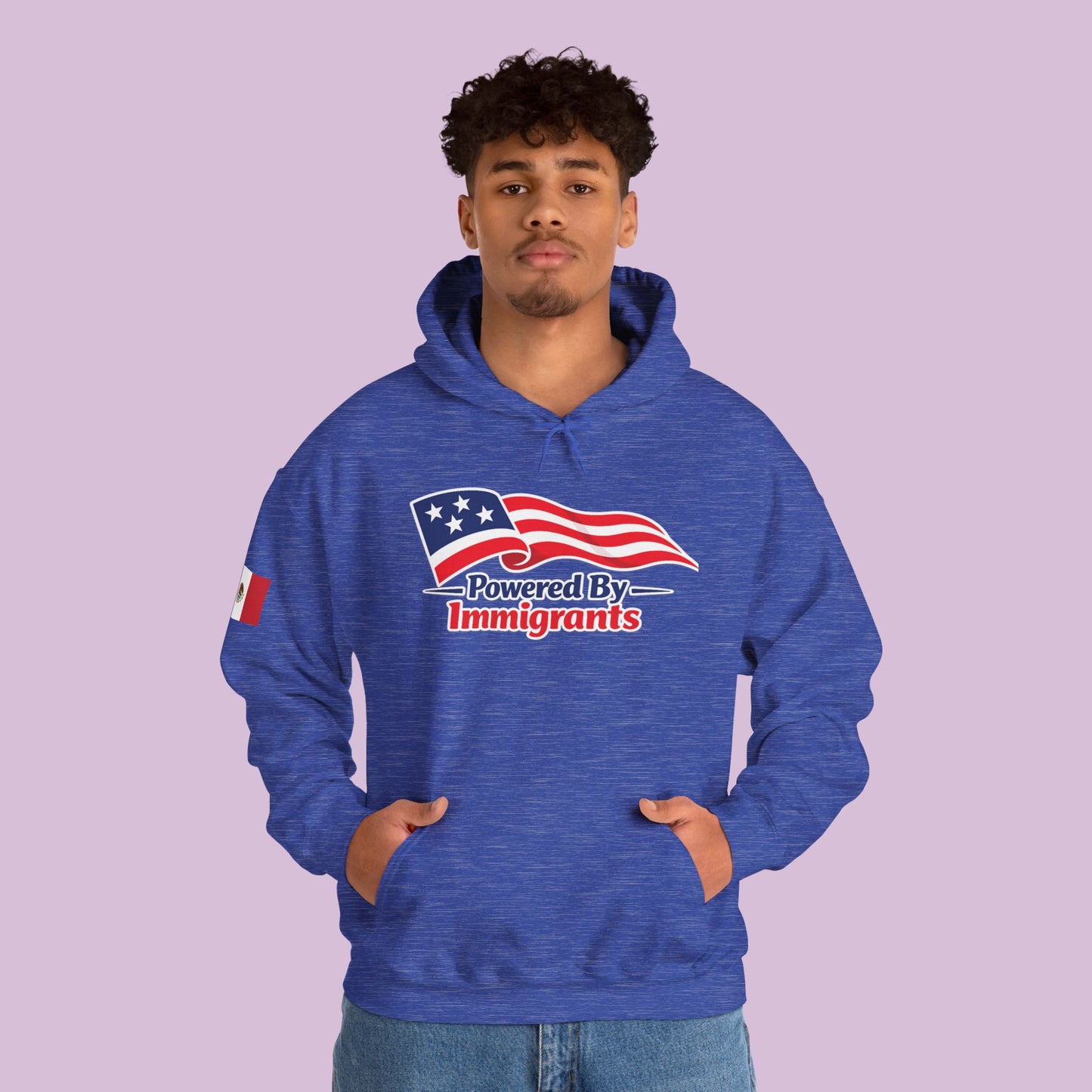 Powered By Immigrants Hoodie