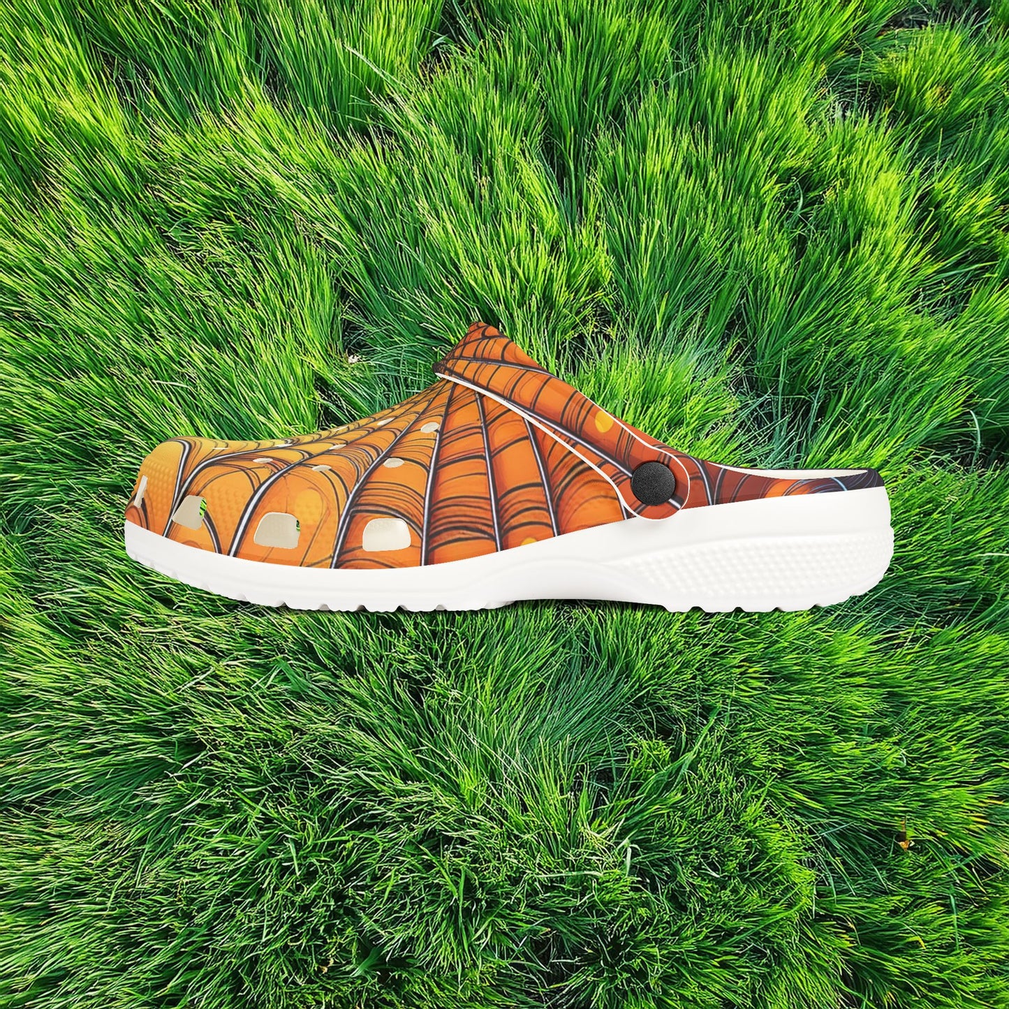 Spider Web Foam Clogs