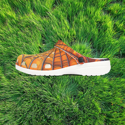 Spider Web Foam Clogs