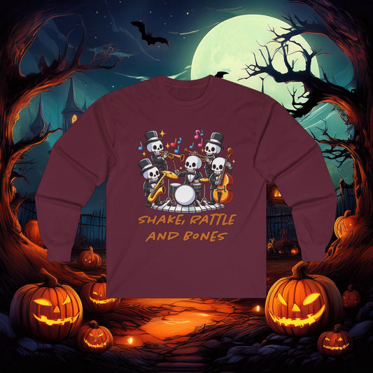 Shake, Rattle and Bones Long Sleeve Tee