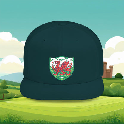 The Cymru Flat Bill Snapback