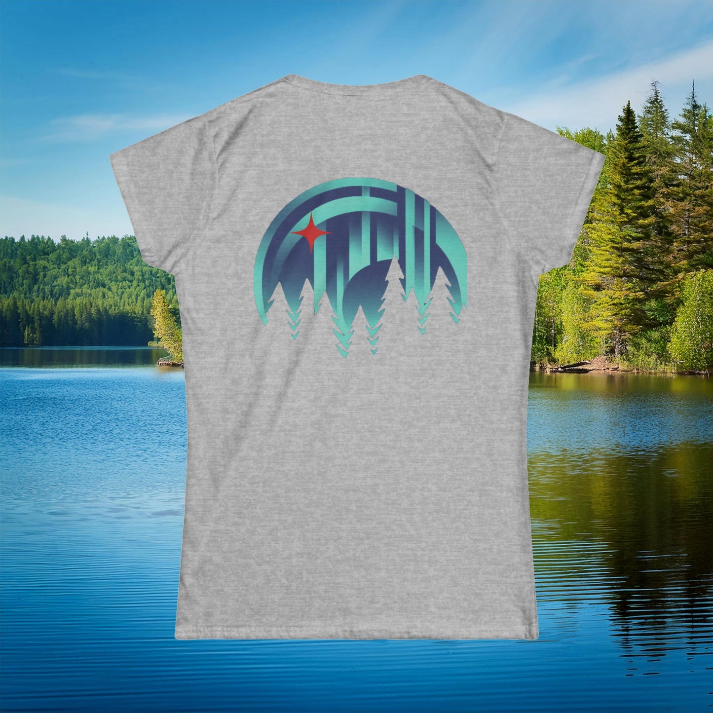 Minnesota Polar Lights Women's Softstyle Tee