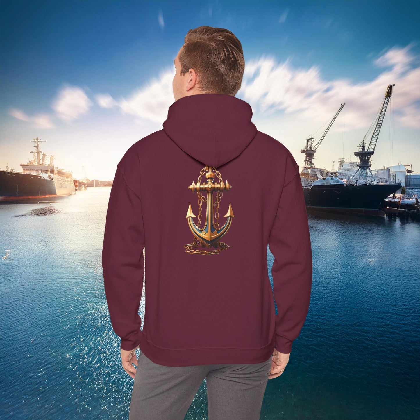 Anchor Hooded Sweatshirt
