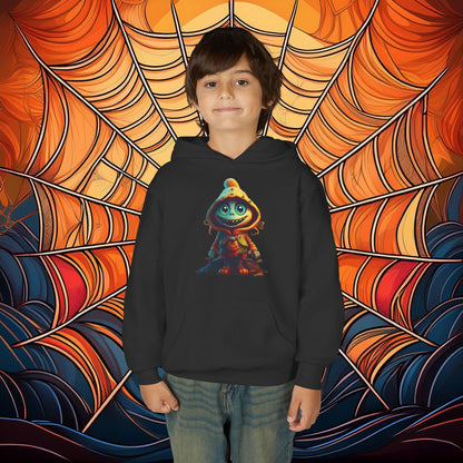 Trick or Treat Monster Youth Hoodie