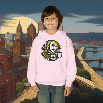 Pittsburgh Football Crest Youth Hoodie