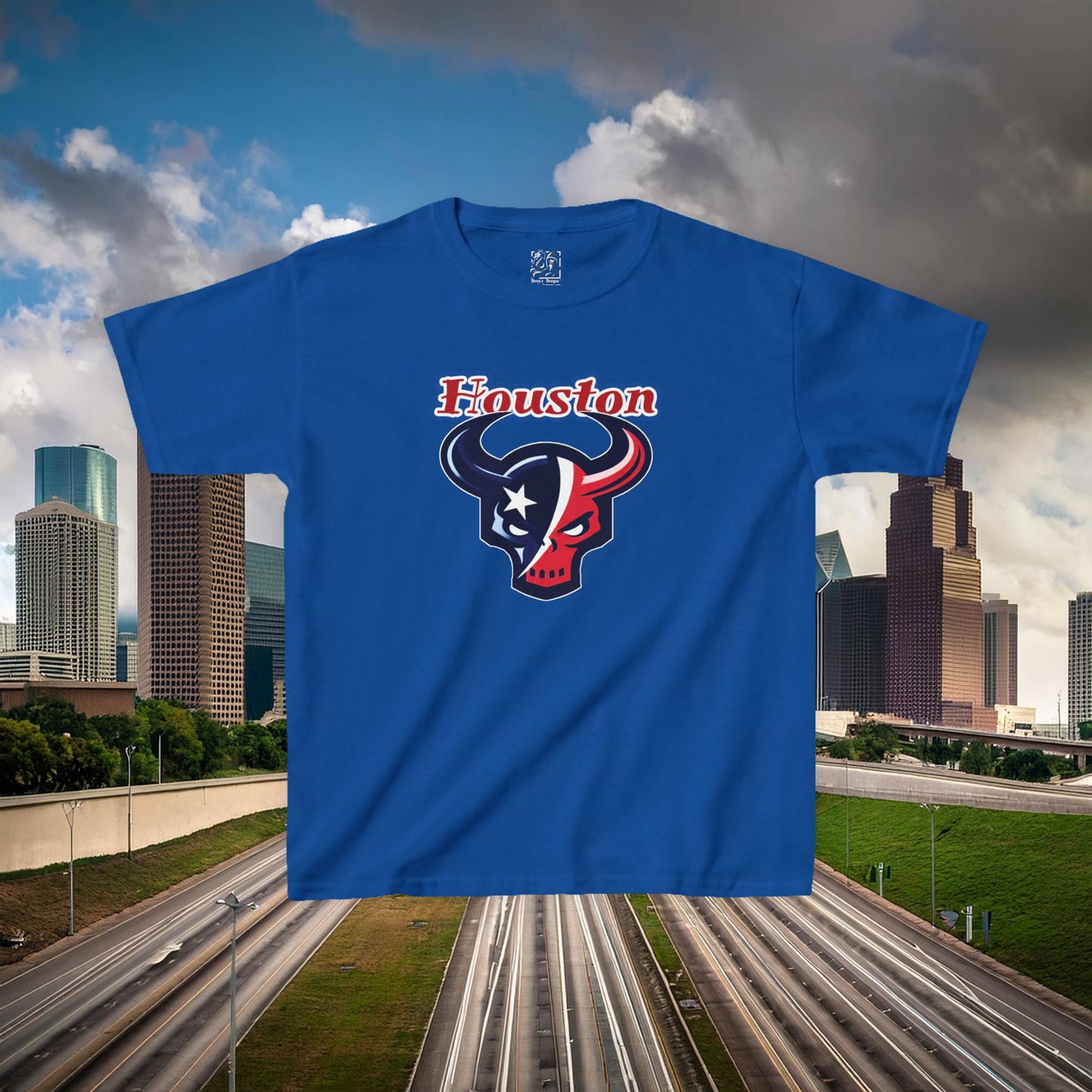 Houston Skull Kids Tee